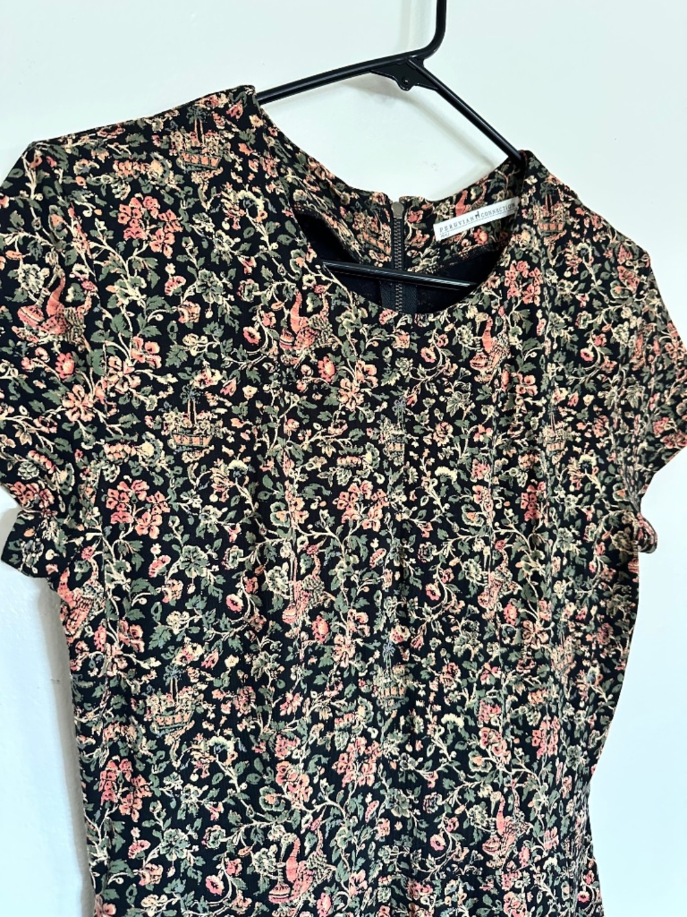 PERUVIAN CONNECTION Creeping Thyme Dress Size Medium - Picture 6 of 12